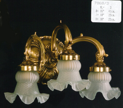 Cowie Armed Sconce, French Gold