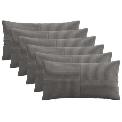 Navy Blue Rectangle Cushion Cover