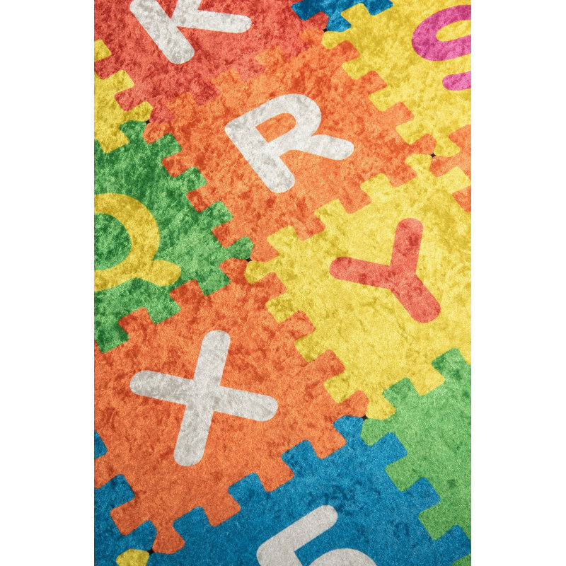 Stylish Polyester Area Carpet, 3.3 x 5.2 ft | 100% Antibacterial Material, 0.4 in Pile Height | Non-Slip Underside, Machine Washable | Perfect for Living Room & Bedroom Decor, Soft & Durable Design