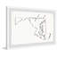 Maryland Outline par - cadre photo, impression-1643940992
