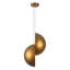 Void 24-in Black dimmable LED Pendant-1312436552
