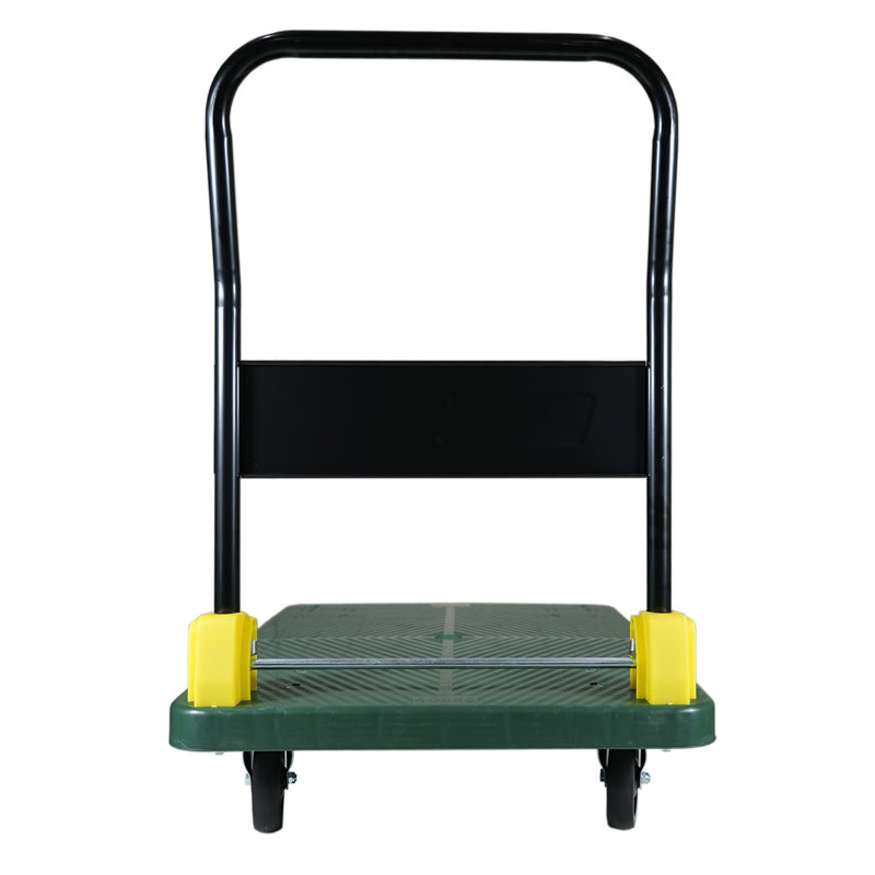 Chariot à main capacité pliable, H 35,6 po x l 23,6 po x P 35,8 po, Vert