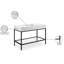 Ensemble de meuble-lavabo simple 48 po Marmo-81900805-81900806