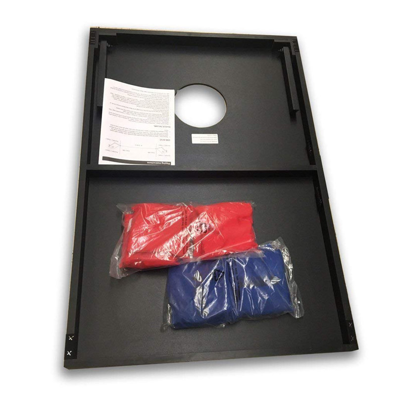 Ensembles de planches de cornhole en bois massif 24 pi x 36 pi Greek , Sigma Chi