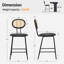 Tabouret de comptoir Ailene-86817061