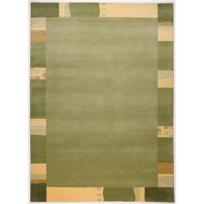 Stevenage Wool Hand Woven Area Rug, Rectangular 60 x 90cm