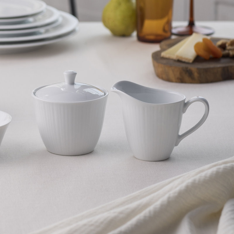 Ensemble sucrier et crémier Noritake Conifere