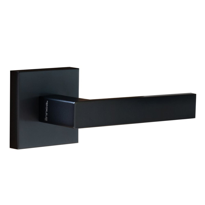Ensemble d'intimité Alpine 10 avec rosette carrée Alpine, 2,375 po, Laiton satiné