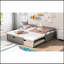 Lit de jour extensible avec couchette, lit de jour en bois avec couchette-666498061