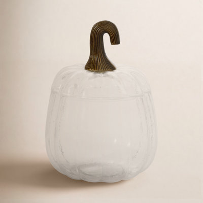 Large Translucent Pumpkin Terrarium