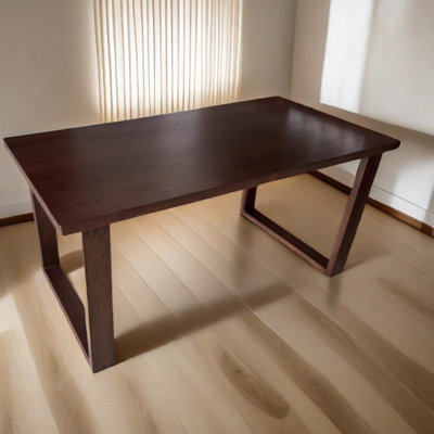 Solid Wood Dining Table Set Rectangular Dining Set