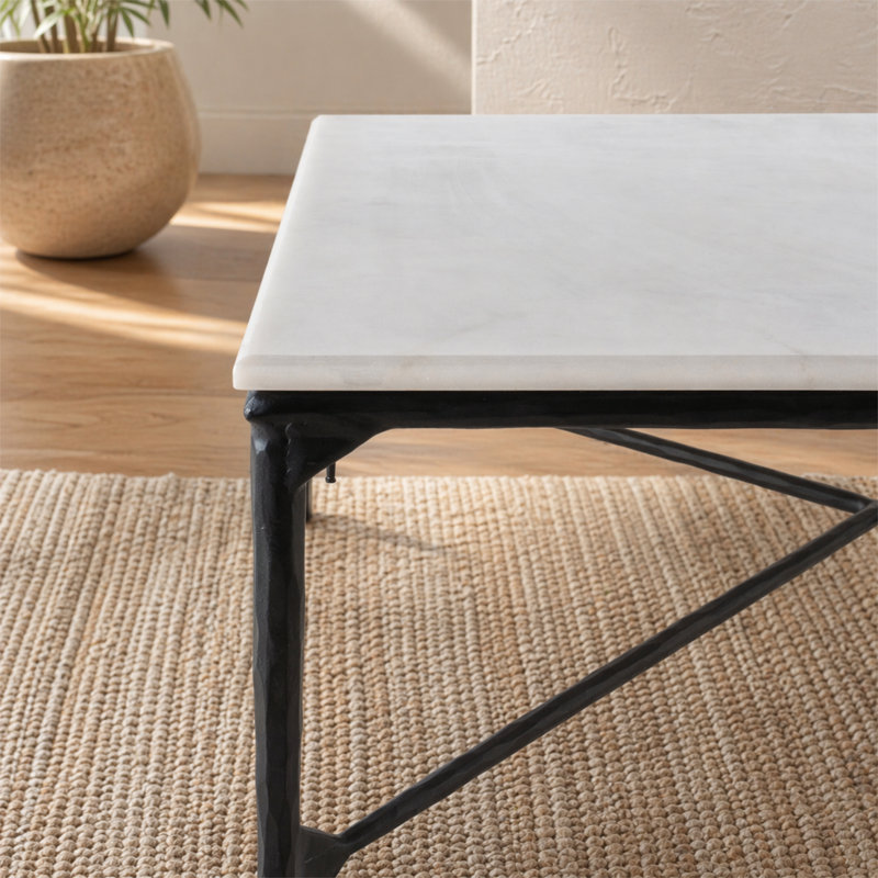 Haruyo 42" Marble Coffee Table