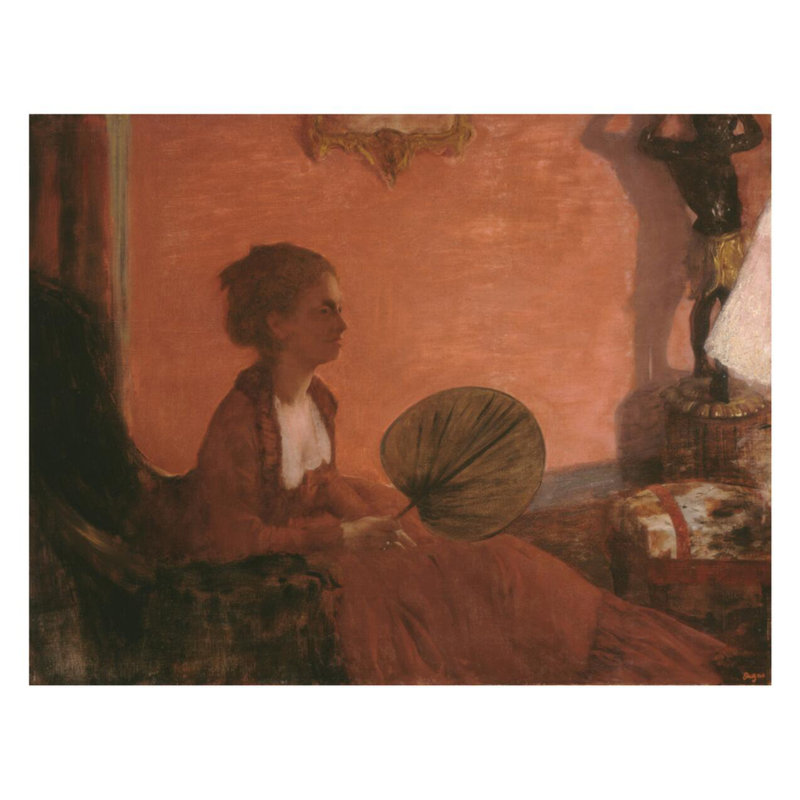 «Madame Camus» par Edgar Degas - Reproduction giclée, H 22 po x l 28 po