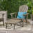 Outdoor Acacia Wood Patio Chair-168298305