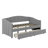 Twin Size Upholstered Daybed With Wood Slat And Two Drawers-761421338