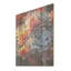 Succulent cactus champ coucher de soleil - Art sur bois de pin naturel-771505090