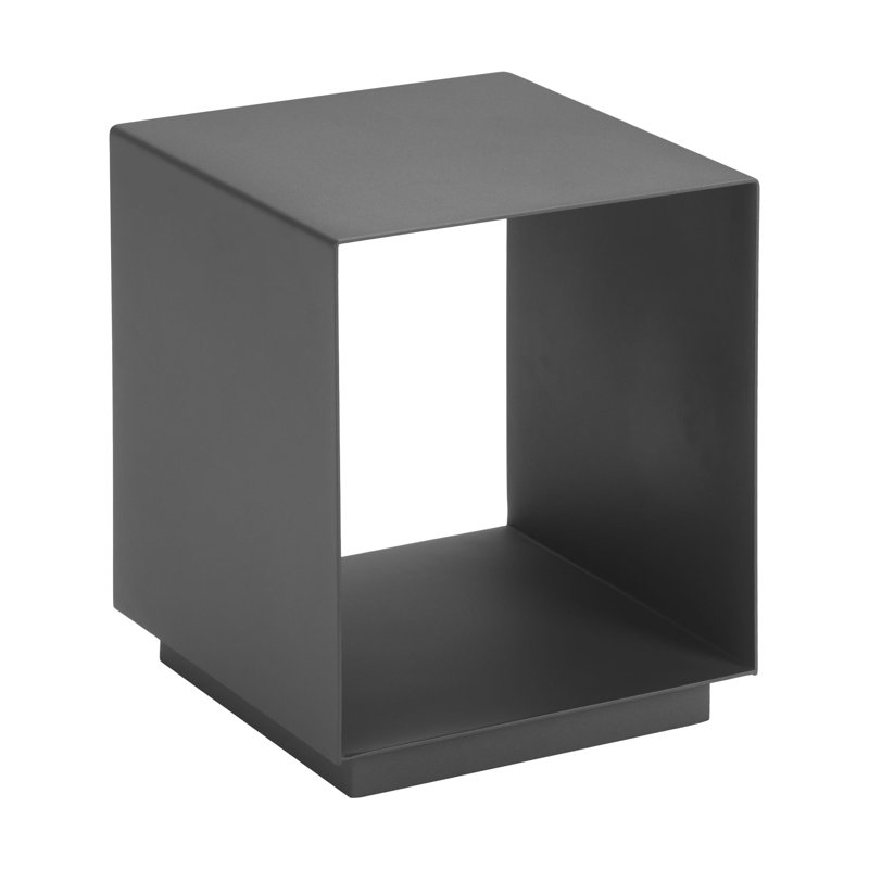 Table d'appoint Moua gris anthracite