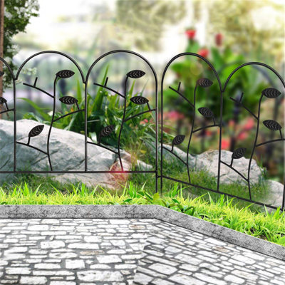 ELEP Black Metal Pet Barrier