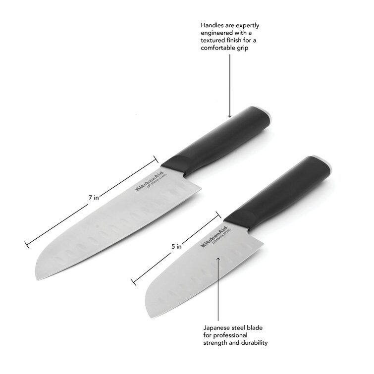 KitchenAid Classic Non-Slip Steak Knife - Set of 4 (Black