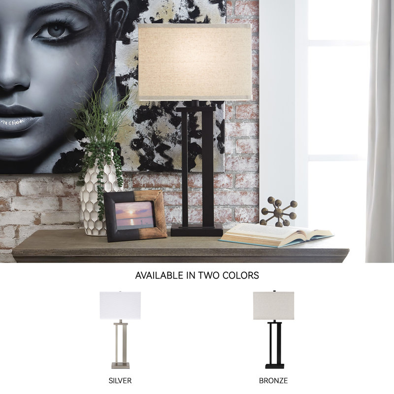 Jacinda Metal Table Lamp, Bronze