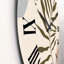 Horloge murale moderne Botanical Minimalist Leaf In Earth Tones I-60329343