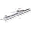 Oloughlin 1 -Light 87cm LED Flush Mount