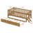 Platform Bed With Guardrail And Trundle-2024136332