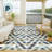 Machine Washable Indoor/Outdoor Chantille Tribal Rug-1207110202-1207110200
