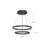 Cerchio Dimmable LED Wagon Wheel Chandelier-71261406-71261407