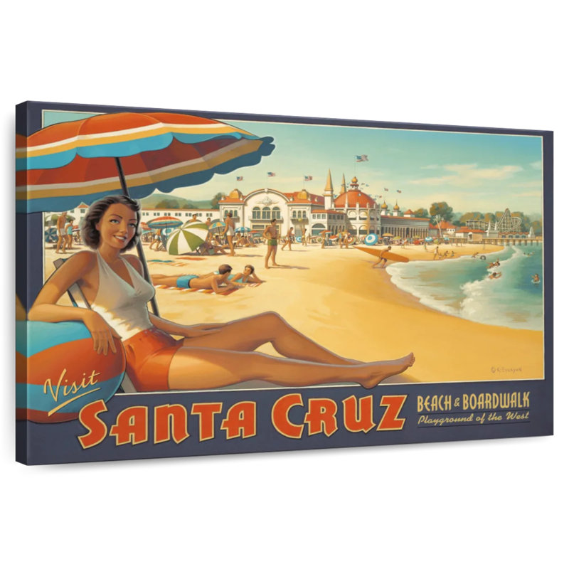 Gillard Visit Santa Cruz, 24" H x 36" W