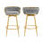 Swivel Counter Height Bar Stools Set Of 2 (No Including  Table)-1886945145