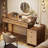 Deovian 5-Drawer Two-Tone Makeup Vanity