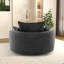 Fauteuil demi-tonneau rotatif 57,3 po-335669974