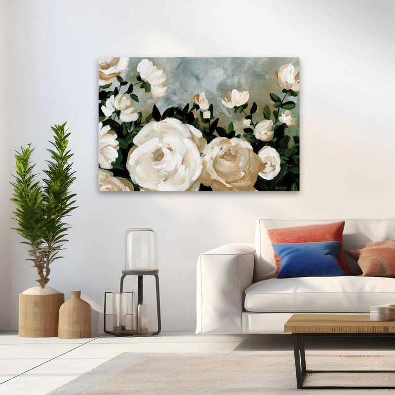 Fleurs florales - Moody Garden, H 32 po x l 48 po