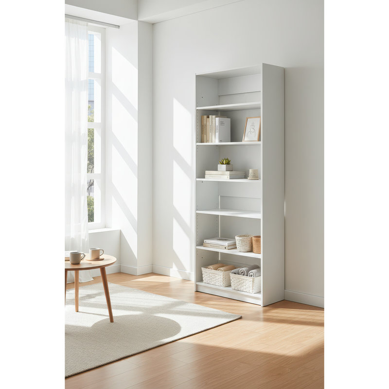 32" White Wood Walk-in Closet with Two Rods