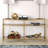 Ceno Glass Top Console Table-577272049-577272051