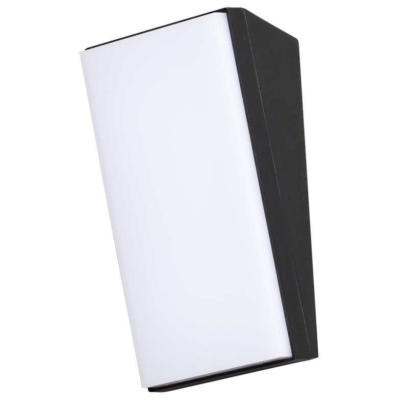 Keen Integrated LED Outdoor Flush Mount, Black