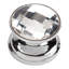 Crystal 7/8" Diameter Round Knob