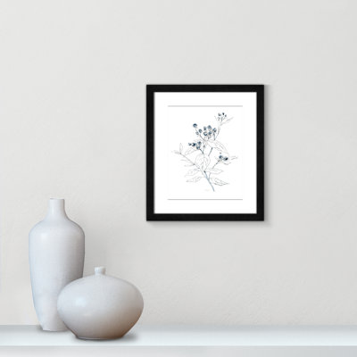 Gabi Indigo Sketch I by Carol Robinson - Single Picture Frame Print