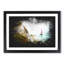 Lighthouse By The Coast Paint Splash - Picture Frame Graphic Art-56865658-56865657