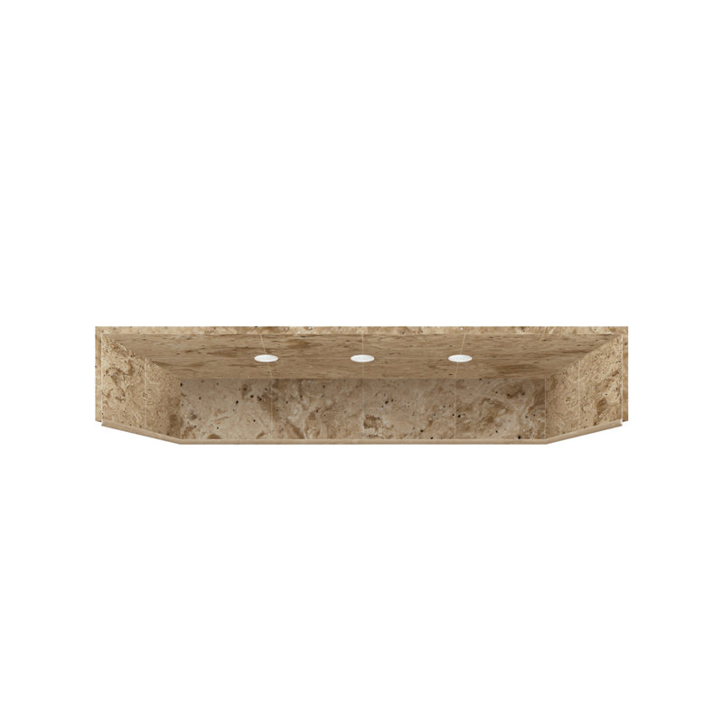 30'' W 60'' D Shower Base, Sand Mountain