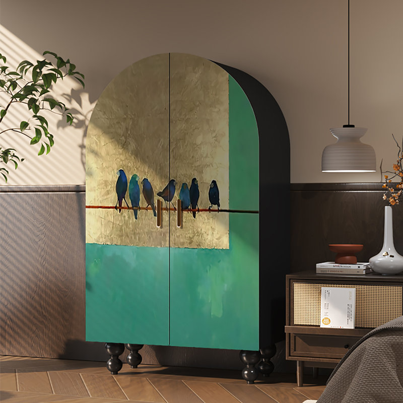 Légère garde-robe de chambre de luxe à rangement