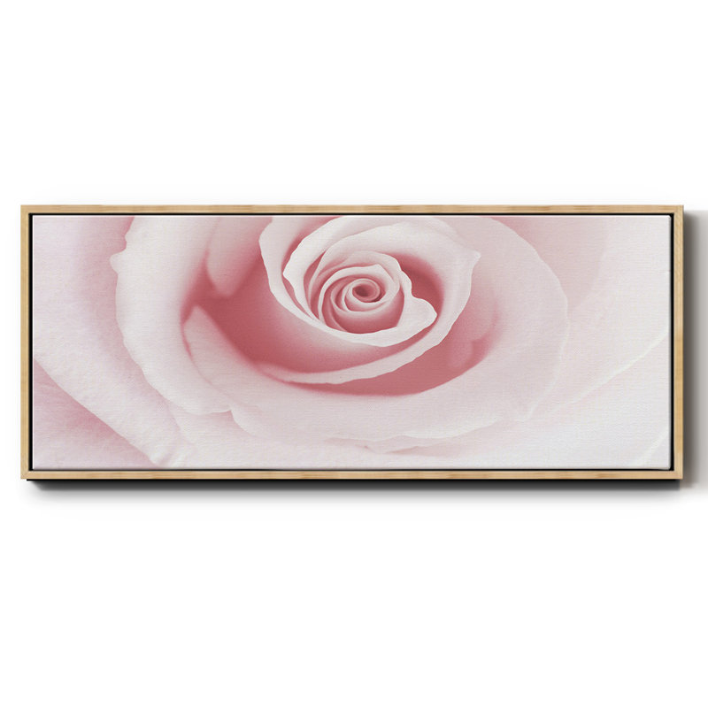 Rose Embrace- Framed Canvas
