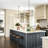  Aldrena 6-Light Large Dimmable Geometric Sputnik Kitchen Island Chandelier