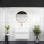 Meuble-lavabo mural simple l 29,5 po x P 19,6 po x H 21,75 po Prashant-77133262