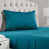 Teal is out of stock selected