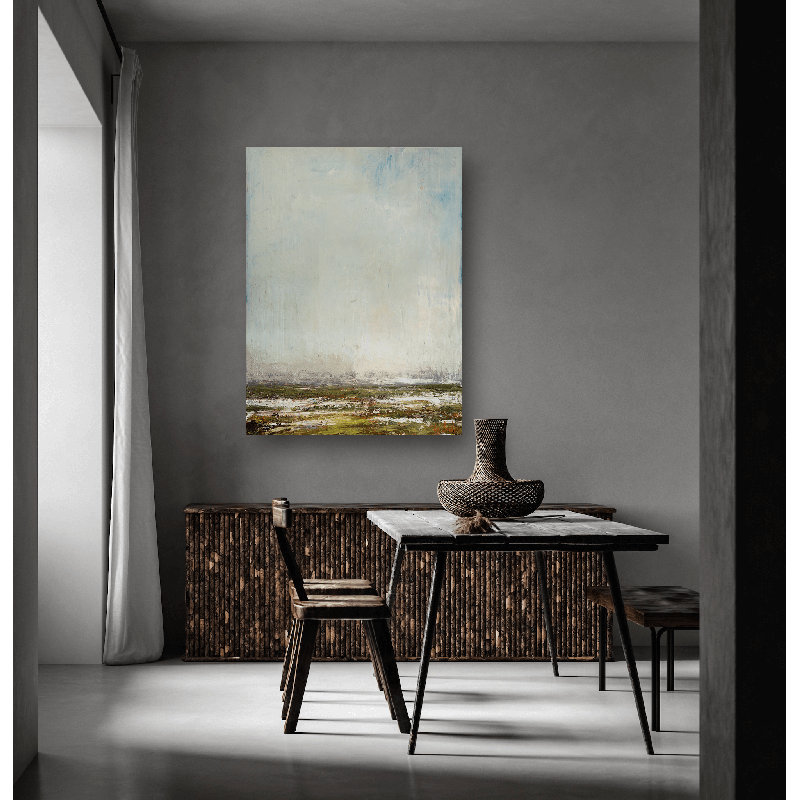Clearing Skies - Artist Enhanced Canvas Print, 30" H x 24" W x 1" D, Wrapped Canvas