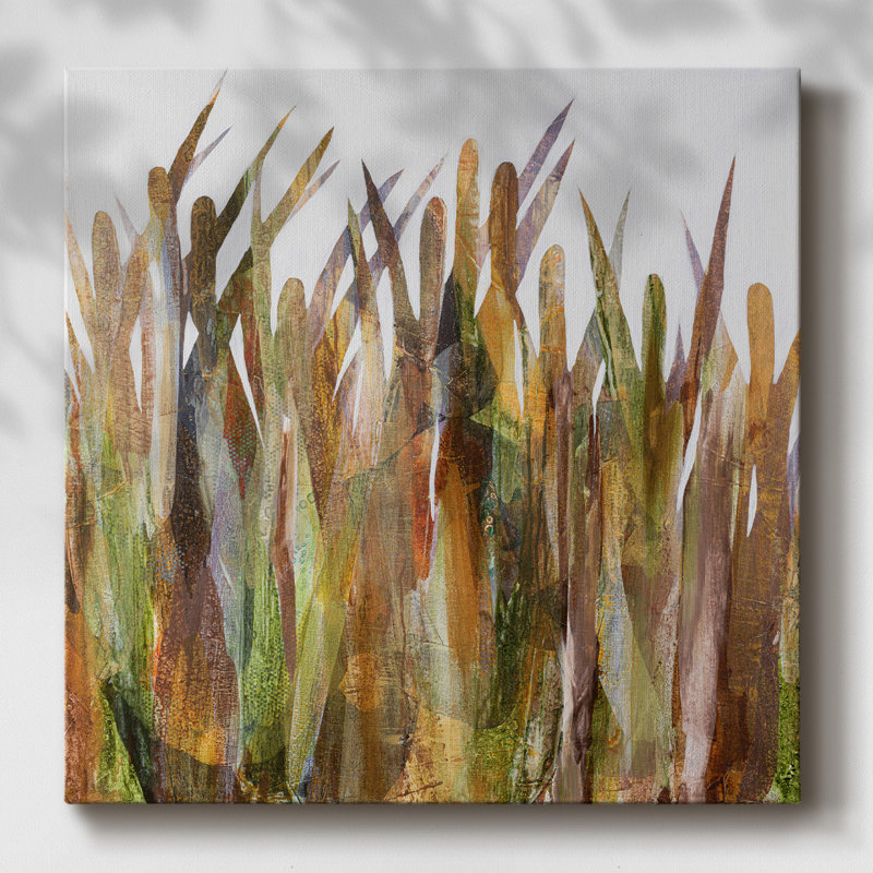 Cattails II-Gallery, toile tendue, H 40 po x l 40 po x P 1,5 po