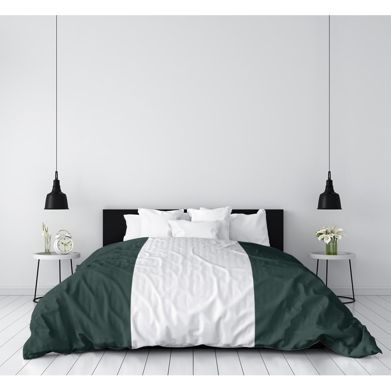 Housse de couette simple arizona, Housse de couette simple TG, Vert