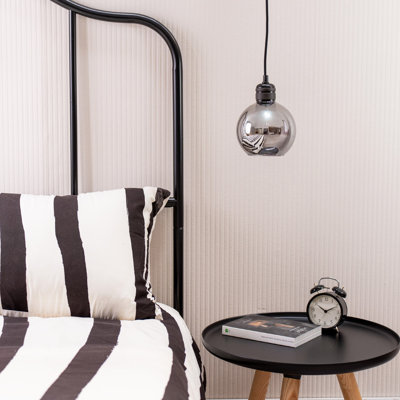 13 cm H Round Glass Pendant Shade